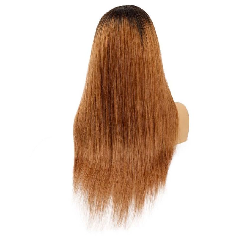 HD Transparent Lace Wigs, Light Brown Color Transparent Lace Front Wig, Transparent Lace Wig 100% Human Hair