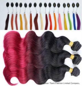 2t Ombre Color Indian Remy Straight Hair Weaves