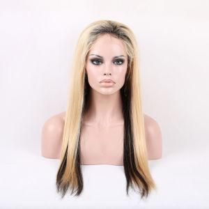Ombre Human Hair Wigs for White Women Lace Front Human Remy Hair