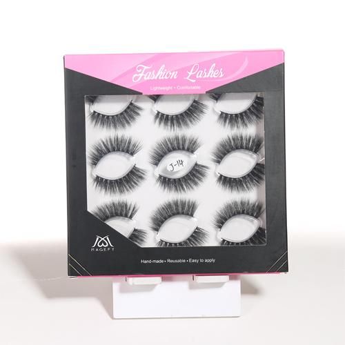 3D False Eyelashes Extension 3pairs Makeup Hand-Made Dramatic Long Lashes