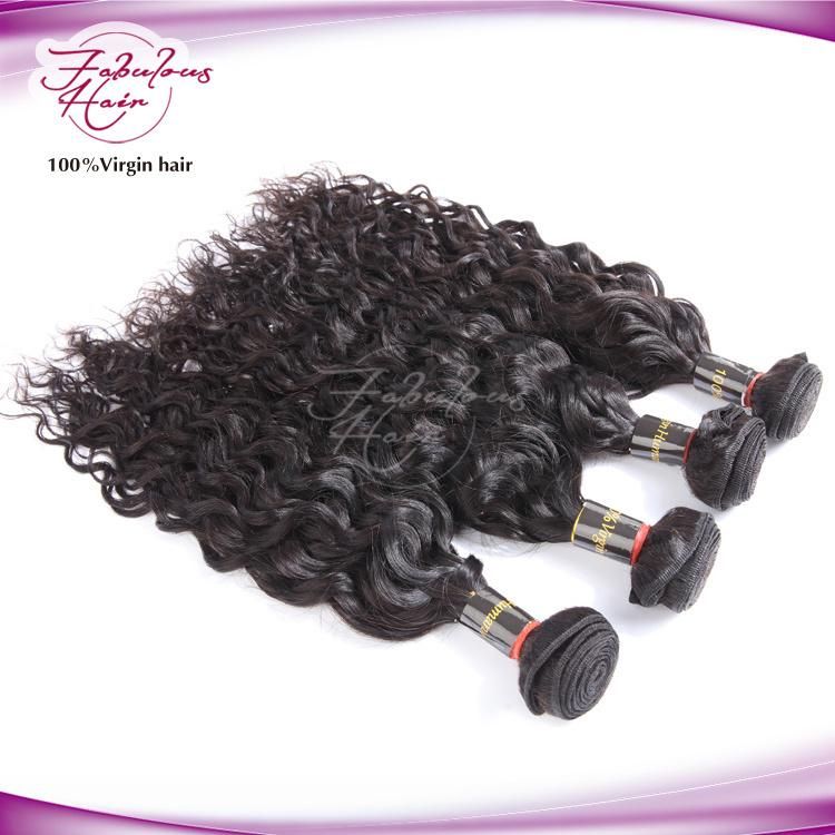 100% Natural Wave Human Hair Remy Brazilian Virgin Hair Products
