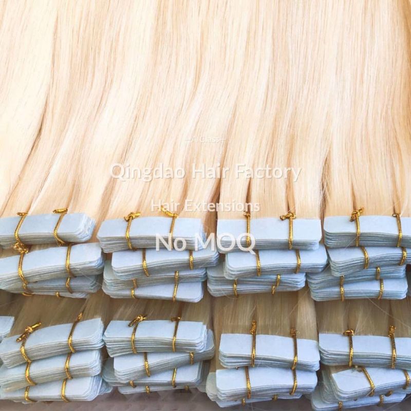 European Hair Tape in Hair Human Remy Hair Extension