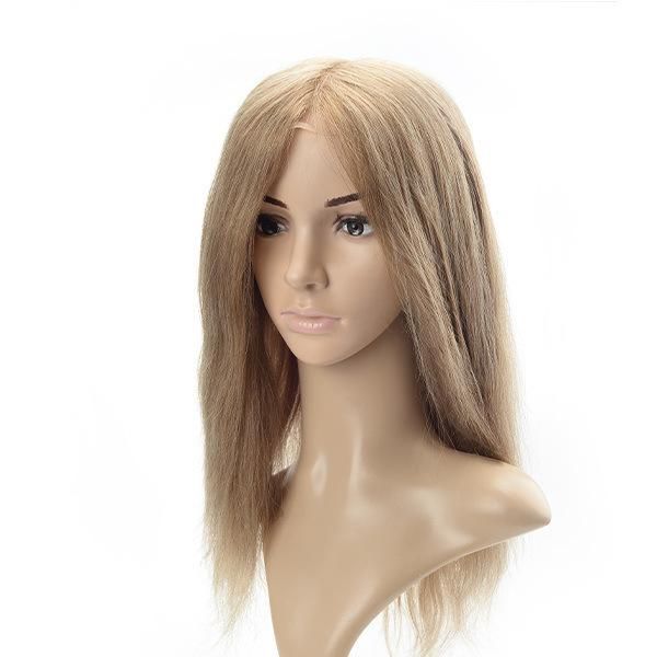 Anti-Slip Hair Replacement for Women Custom Made Design Natural Hair Toupee