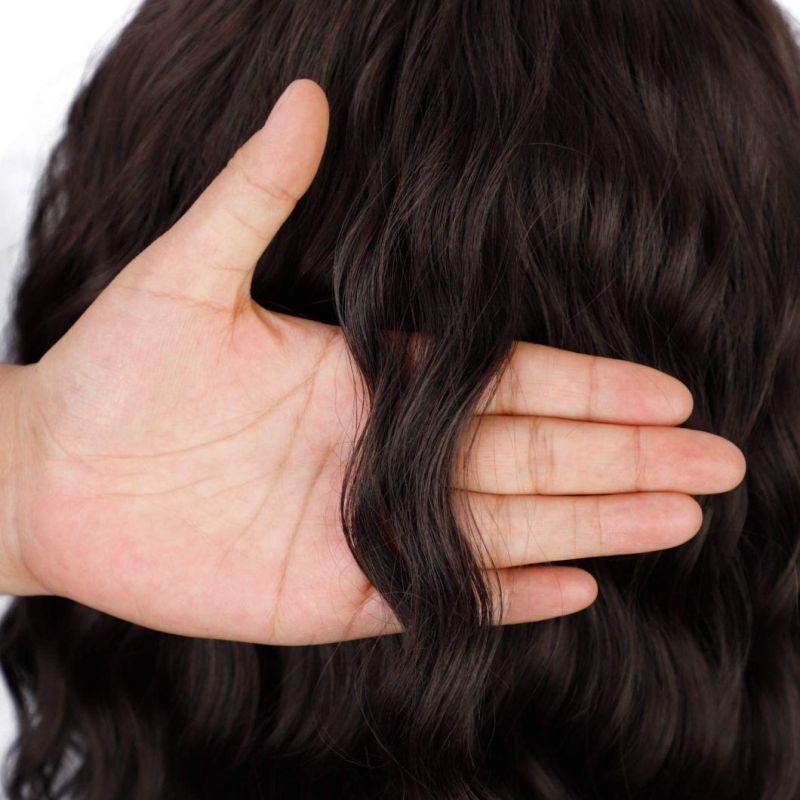 12inch Brown Middle Part Wigs for Women