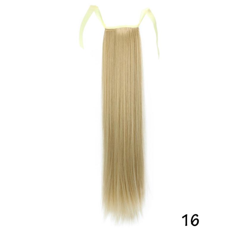 Heat Resistant Hair 22inch Wrap Around Pony Hairpiece for Women