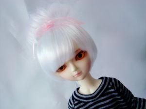 Synthetic Mohair Doll Wigs