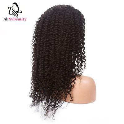High Quality Jerry Curly Full Lace Wig 100% Human Hair Wig