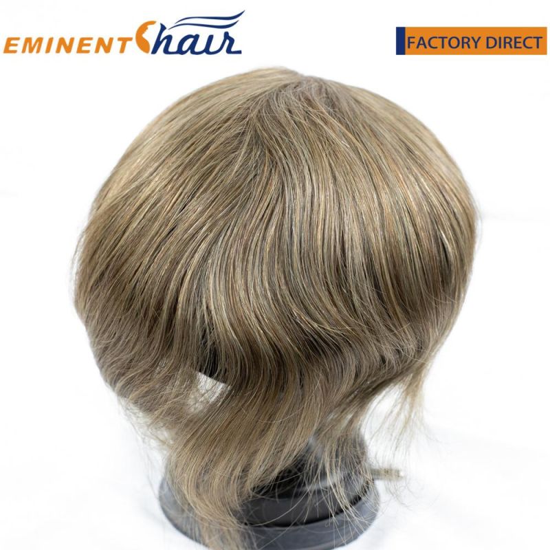 Human Hair Custom Made Skin Men′s Hair Prosthesis