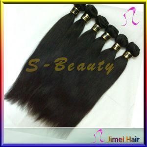 Natural Color Virgin Straight Indian Remy Hair Weaving