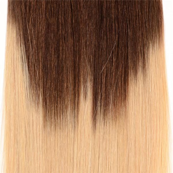 Snap Clip Hair Extension, Remy Human Hair Extensin