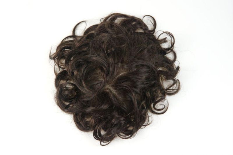 Brazilian Virgin Hair Human Hair Wig Wholesale 7*10 Men Toupee