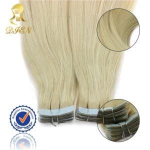 Cheap Price Brazilian Hair Tape Hair Extension 16-16&quot; Natural Black Straight Tape Hair Extension in Stock