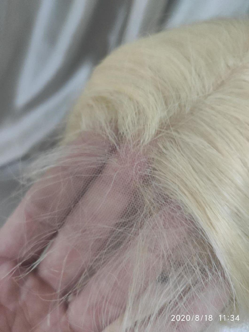 613# Blonde Color Mink Brazilian Human Hair Lace Bob Wig