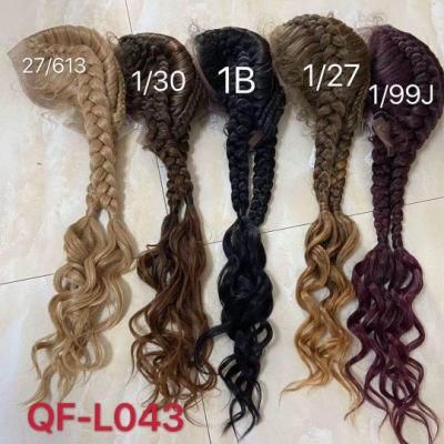 Wholesale Synthetic Wig for Black Women Front Lace Braiding Hair Wig