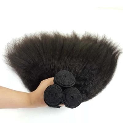 Kbeth Cuticle Aligned Raw Unprocessed Virgin 2021 Fashion Custom Yaki Kinky Straight Brazilian Hair Bundles with Closure Ready to Ship