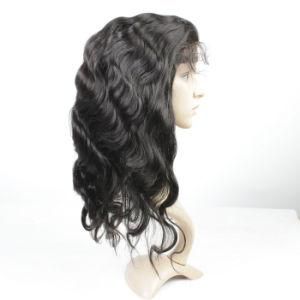 New Fashion High Density 130% Glueless Brazilian Virgin Human Hair Wig Body Wave Full Lace Wig