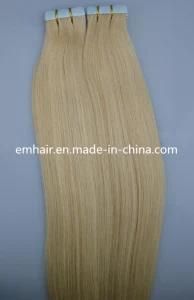 Best Selling Items Wholesale 100% Brazilian Virgin Remy PU Skin Weft 613#Tape Hair Extension Human Hair