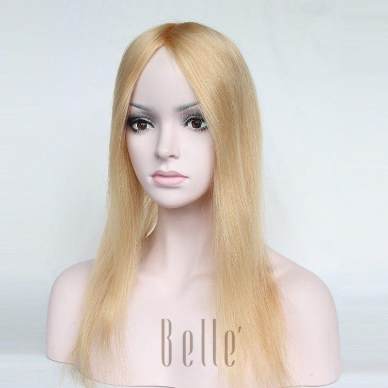 100% Human Hair Mono Topper for Women