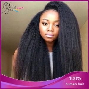 Yaki Straight Full Lace Brazilian Wigs Human Hair