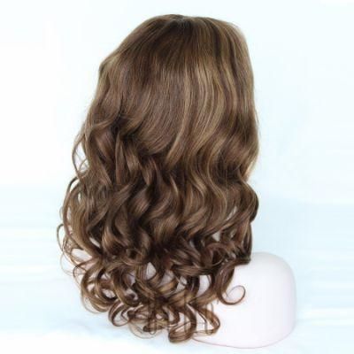 Middle Parting Luxury Lace Front Wig Use 100% Human Hair
