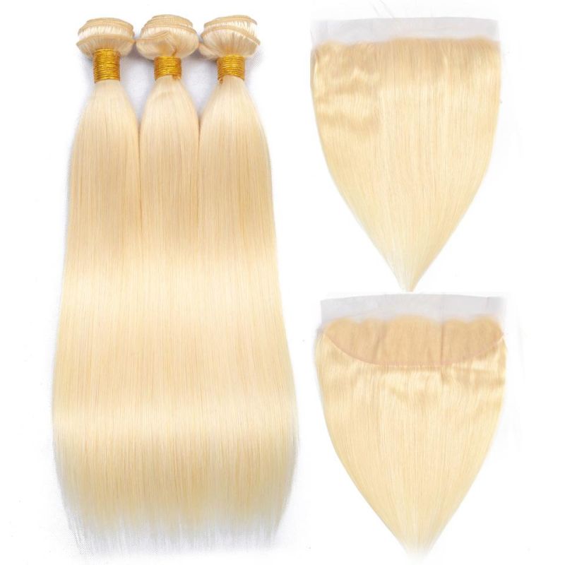 China Suppliers 100% Virgin Human Hair Straight Lace Frontal Closure