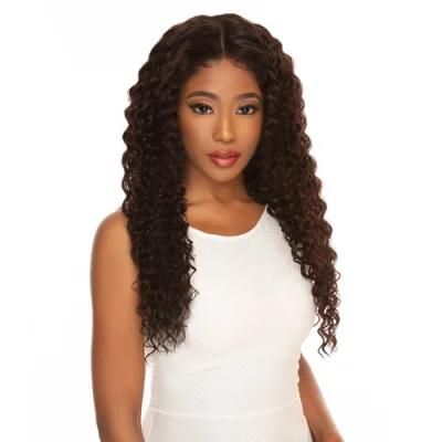 Kbeth Wholesale Deep Wave Wig 100% Virgin Human Hair Wigs Lace Front Braid Cuticle Aligned Hair for Black Women 30 Inch Lace Frontal Wig