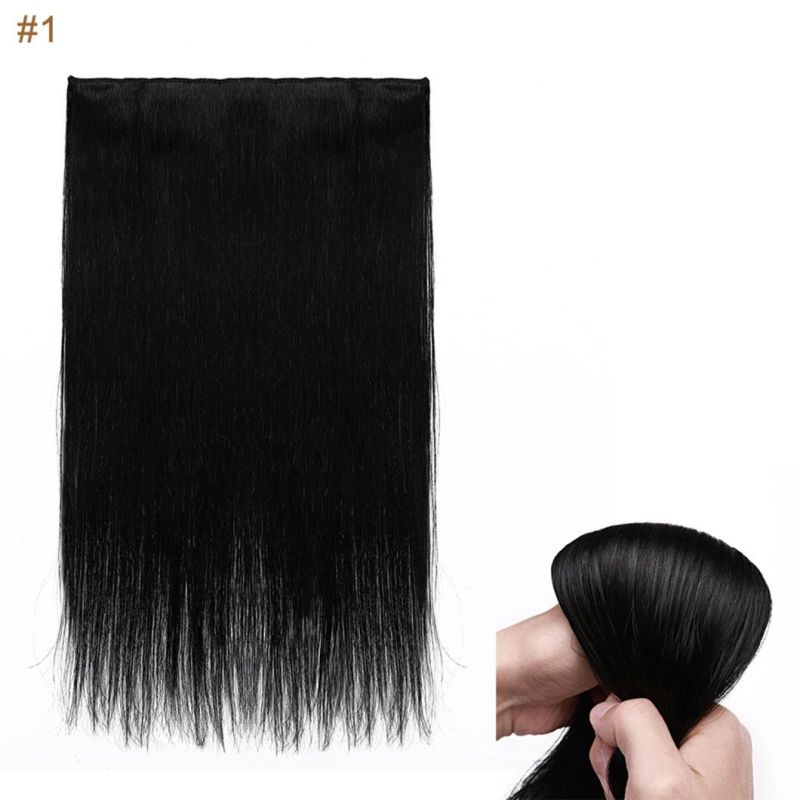 10-24 Remy Human Hair Clip in Straight Clip in Human Hair Extensions Around Head Hair Extensions Multi Color 18 Inches