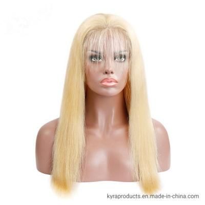 Transparent Bridge 613 Blonde Lace Frontal Wig Pre Plucked with Baby Hair Straight Brazilian Human Hair Full Lace Front Wigs Free Shipping