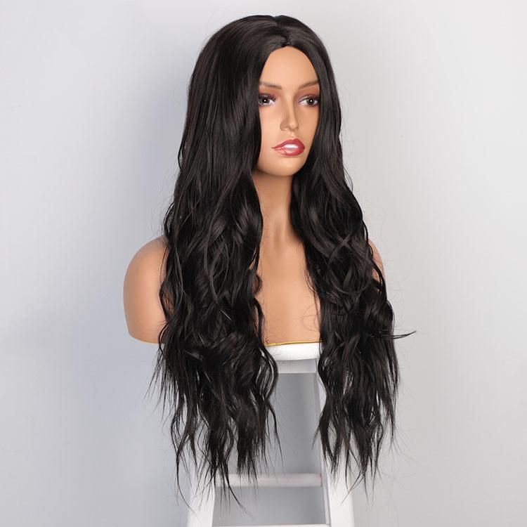 Fashion 26inch Women Loose Wave Long Wig Synthetic Hair Wigs