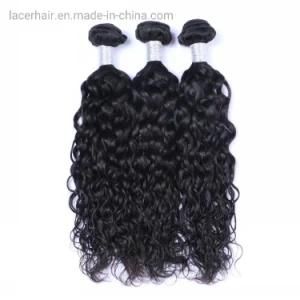 Natural Black Unprocessed Virgin Indian Natural Wave Hair Weft Hair Extension