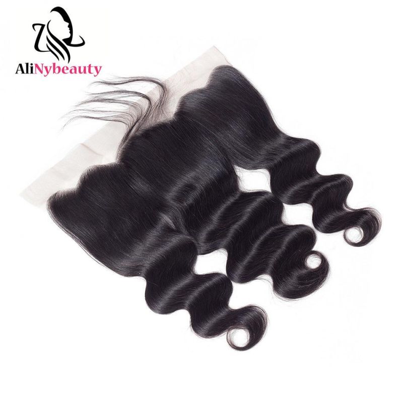 Alinybeauty Unprocessed Brazilian Body Wave Virgin Lace Frontal