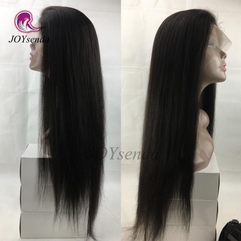 Silk Base Frontal Full Lace Wig Chinese Indian Remy Human Hair