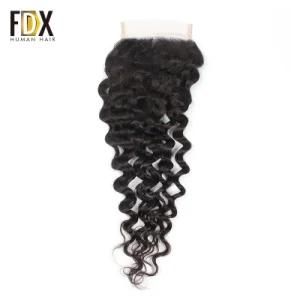 Wholesale Virgin Human Cuticle Aligned Hair Closure From India