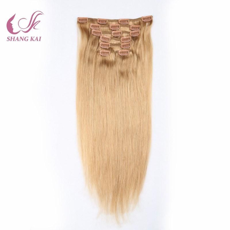 Brazilian Human Hair Clips Hair Extension