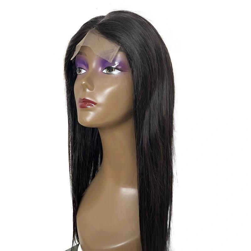 China Wholesale Straight Brazilian Human Hair 4*4 Lace Wigs for Black Women