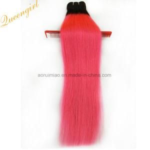 Hair Vendor Remy Human Hair Bundle Soft Straight Ombre Brazilian Hair Extensions