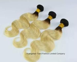 Wig Factory Ombre Colored Hair Weave Made in China