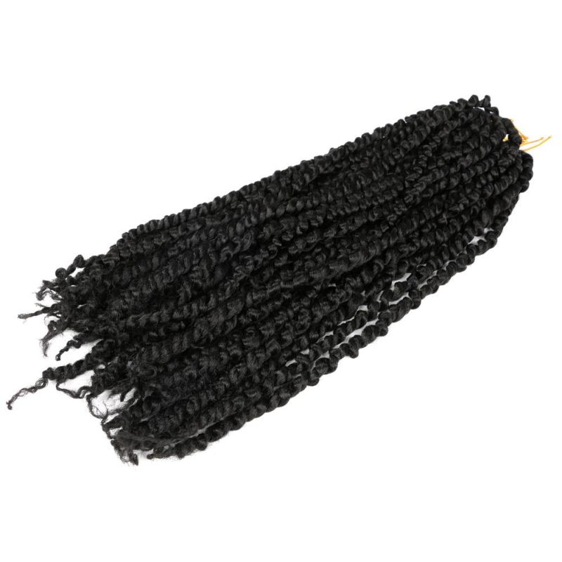 18inch 11stands/Pack Crochet Braids Hair Ombre Color Bomb Twist Braids Pre-Passion Twist Hair Extension