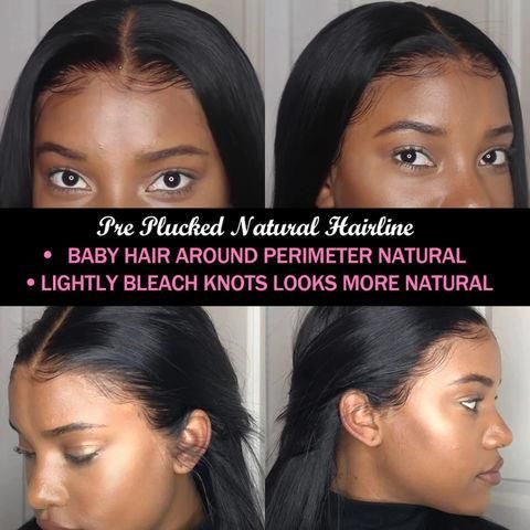 Lace Wig Human Hair Wigs for Black Women Brazilian Straight Human Hair Wig