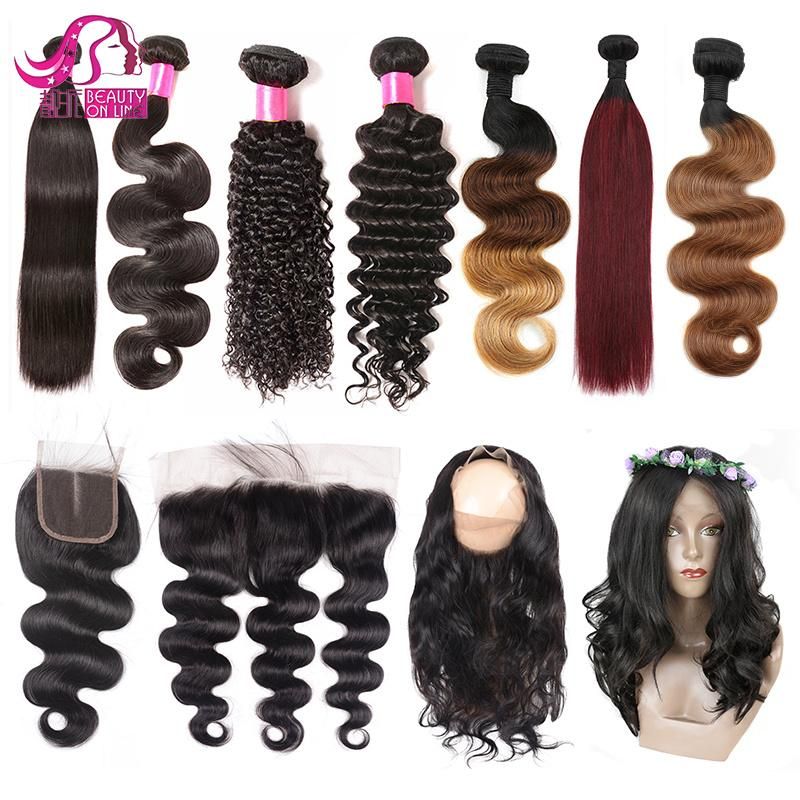 Wholesale Vendor 100 Human Hair 4 Bundle Weave Human Curly Hair Extension Raw Unprocessed Virgin Raw Brazilian Hair