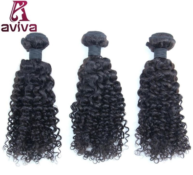 Water Curl Natural Brazilian Virgin Human Hair Extension