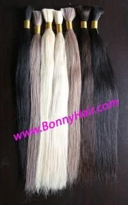 Discount Price Brazilian Human Remy Hair Bulk Hair Extension