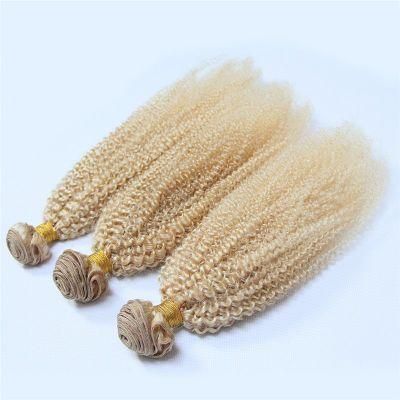 Curly Blonde Hair Extentions Raw Blonde Hair Wholesale Blonde Hair Bundles 613 Raw Indian Hair