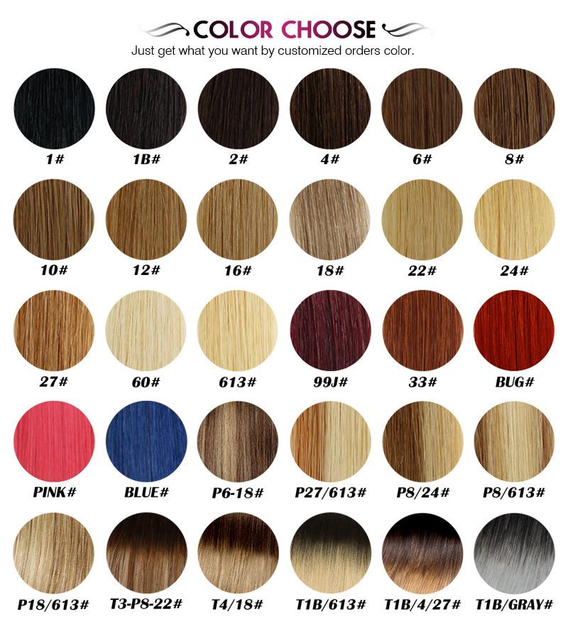 Wholesale Distributors Top Quality Russian Hair Bulk Double Drawn Thick End Factory Offer