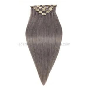 Cheap 100% Natural Brazilian Remy Quad Weft Clip Human Hair Extension