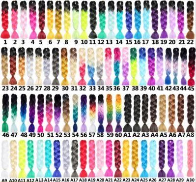Xpression Kanekalon Hair Braid African Synthetic Jumbo Hair Braid