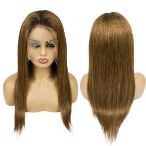 Remy Brazilian Virgin Human Hair Full Lace Wigs with Baby Hair, Wholesale Colored Lace Wig Human Hair